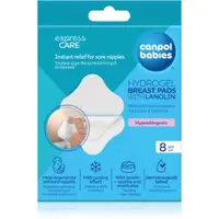 Canpol babies Hydrogel Breast Pads comprese din hidrogel pentru protejarea mameloanelor inflamate cu lanolină