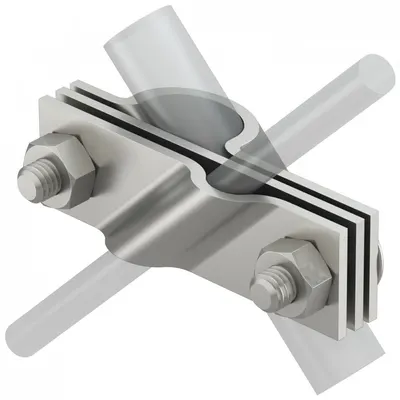 Brida de legatura din otel inoxidabil pentru electrod de impamantare, universal A4 OBO 5001633