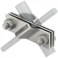 Brida de legatura din otel inoxidabil pentru electrod de impamantare, universal A4 OBO 5001633