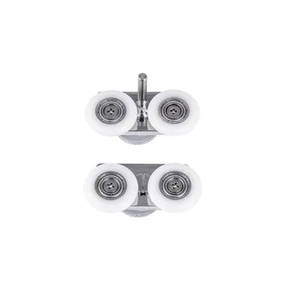 Set 2 role duble inferioare, pentru usi de dus glisante, 23mm, Cersanit Crea