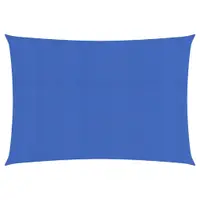 Gossi panza parasolar, albastru dreptunghiular 3x5 m hdpe 160 g/m2