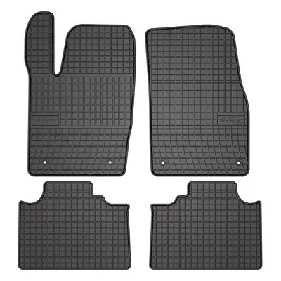 Set covorase cauciuc 4 piese BASIC, fata spate negru, potrivit JEEP GRAND CHEROKEE IV 11.10-, SUV