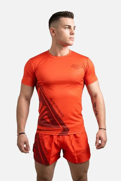 Tricou ARMURA Performance Rosu Seniori