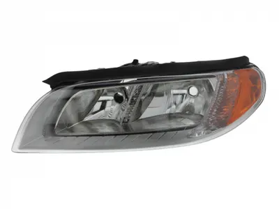Far stanga (H7 H9, electric, cu motoras, fundal cromat) VOLVO S80 II, V70 III, XC70 II