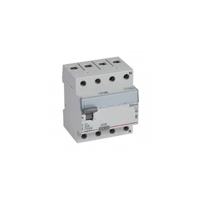 Intrerupator diferential RCCB TX³ - 4P 400 V~ - 300 mA - 25 A - AC type - nu accepta auxiliare