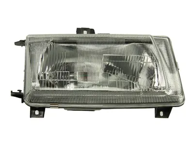 Far dreapta potrivit VW CADDY, POLO 1995-2004 - (H4, electric, manual, fundal argintiu)