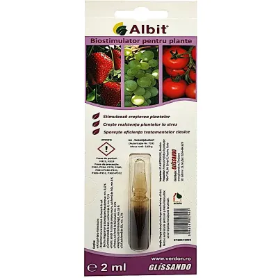 Albit 2 ml, biostimulator (tratament seminte, ingrasamant foliar concentrat) - Default Title