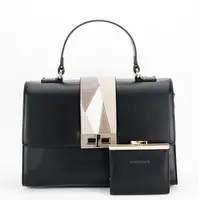 Geanta neagra Premium cu portofel CB2400-1 15