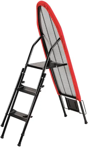 Masă de călcat 2 în 1 cu scară Jata - 848S, 107 x 34 cm