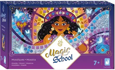 Trusă creativă Janod - Magic School, mozaic