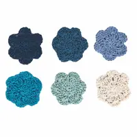 Suporturi de pahare/coasters din hârtie 6 buc. Uncinetto – Villa d'Este