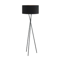 Lampa pardoseala FONDACHELLI negru 220-240V,50/60Hz