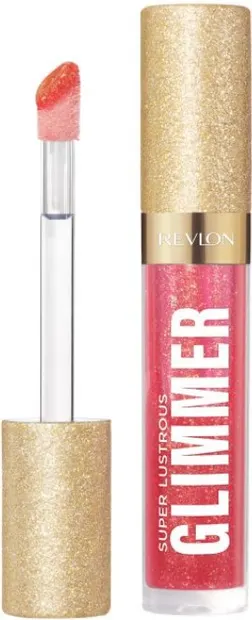 Revlon Super Lustrous Luciu de buze Glimmer Gloss, 07 Haute Honey, 3.8 ml