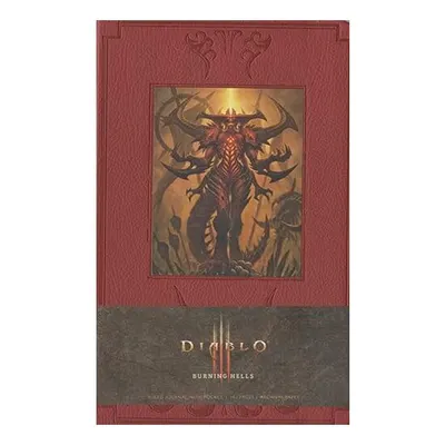 Diablo Burning Hells Hardcover Ruled Journal (Large), Blizzard Entertainment