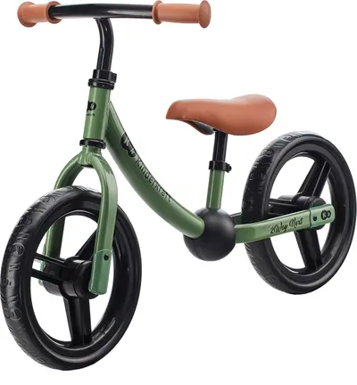 Bicicletă de echilibru KinderKraft - 2Way Next, verde
