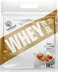 Whey Protein Deluxe, caramel sarat, 900 g, Swedish Supplements