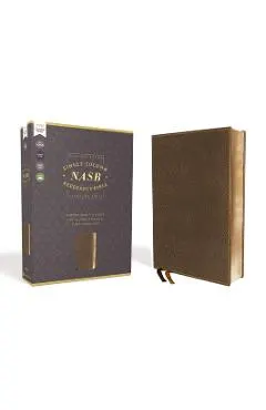 Nasb, Single-Column Reference Bible, Leathersoft, Brown, 1995 Text, Comfort Print