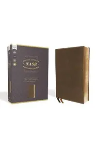 Nasb, Single-Column Reference Bible, Leathersoft, Brown, 1995 Text, Comfort Print