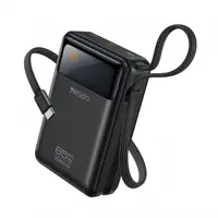 Baterie Externa Yesido YP97, 20000mAh, 65W, PD, 2 x USB-C, Gri