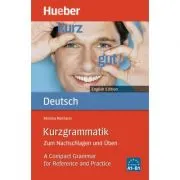 Kurzgrammatik Deutsch English Edition Ausgabe Englisch Zum Nachschlagen und Uben