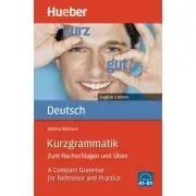 Kurzgrammatik Deutsch English Edition Ausgabe Englisch Zum Nachschlagen und Uben