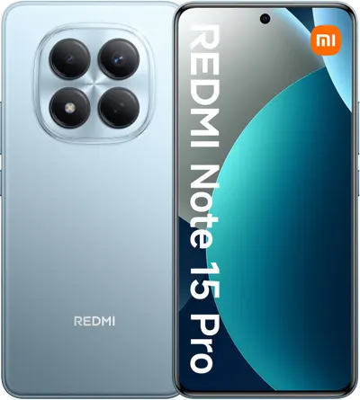 Smartphone Xiaomi - Redmi Note 15 Pro, 6.77'', 8GB/256GB, Glacier Blue