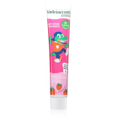 Vademecum Junior Fresh Strawberry pasta de dinti pentru copii 6 + ani 75 ml