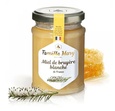 Miere de albine din heather, 230 g, Famille Mary