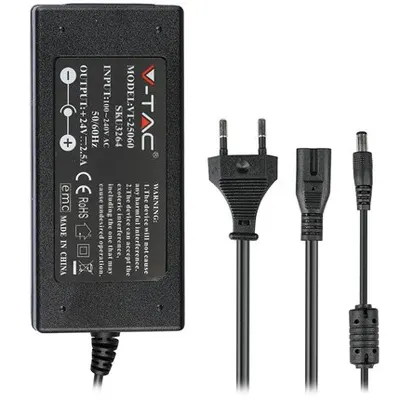 Sursa alimentare SMPS slim 24V 2.5A 60W V-TAC SKU-3264