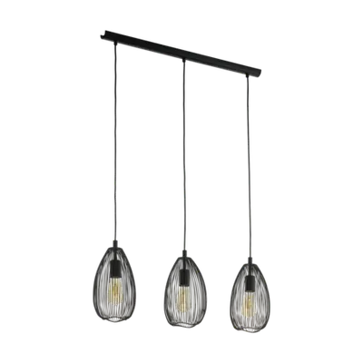 Lampa suspendata CLEVEDON negru 220-240V,50/60Hz