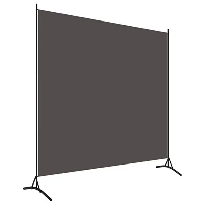 vidaXL Separator de cameră, antracit, 175x180 cm, textil