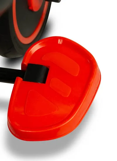 Tricicleta multifunctionala pentru copii Toyz Buzz Red, varsta 18luni+, greutate maxim admisa 25 kg, suport picioare, sonerie, functie roata libera
