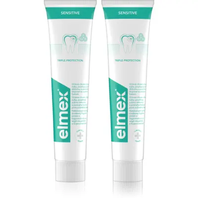 Elmex Sensitive Pasta pentru dinti sensibili 2x75 ml