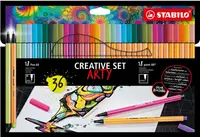 Set creativ Stabilo Arty - 36 piese