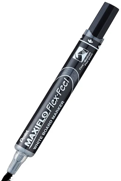 Marker Pentel Board Maxfilo - Flex-Feel, negru