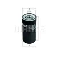 Filtru ulei MAHLE ORIGINAL OC 474