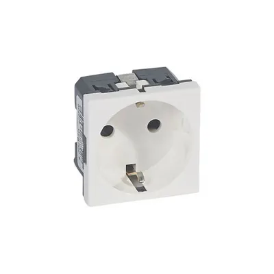 Antibacterial priza Mosaic - German standar - 2P+E - 2 module