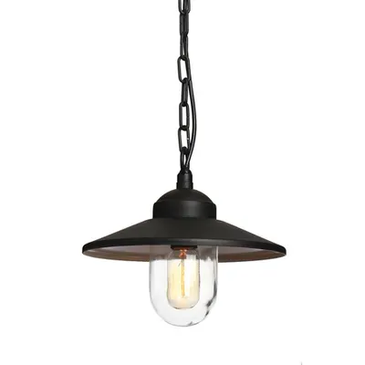 Lampa suspendata Klampenborg 1 Light Chain Lantern – Black