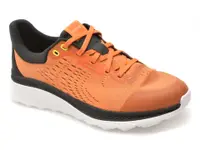 Pantofi sport GEOX portocalii, U65HUB, din material textil