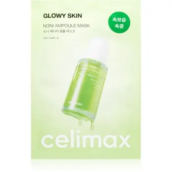 celimax The Real Noni mască textilă hidratantă pentru fermitatea pielii