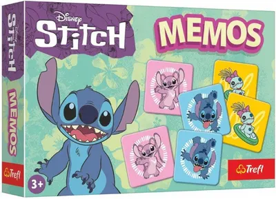 Joc de societate Memo Cards Stitch - Pentru copii