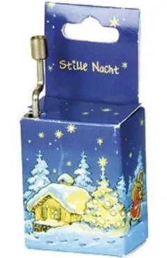 Cutiuta muzicala cu tematica si muzica de iarna: Stille Nacht