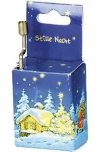 Cutiuta muzicala cu tematica si muzica de iarna: Stille Nacht