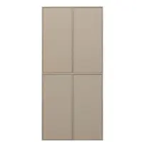 Dulap modular crem din lemn de pin 100x220 cm Daily – vtwonen