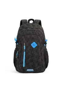 Rucsac unisex cu buzunar pentru laptop Zenitho - Negru/Albastru