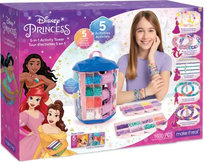Set creativ 5 în 1 Make It Real Disney - Turn de activități