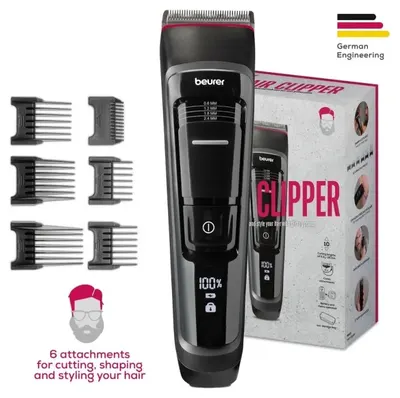 Set aparat de tuns și trimmer Beurer - MN5X și MN3X, negru