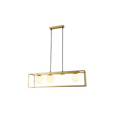 Lampa tavan - Ceiling fixture AVELIN 3,2287, AC220-240V,50/60Hz,4*E27, IP20,80CMX20CMX20CM, triple, gold