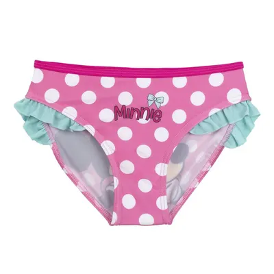 Slip înot pentru fetițe, Minnie cu bulinuțe