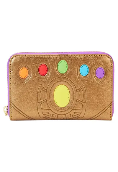 Portofel cu tematica Marvel Thanos Gauntlet multicolor 10.2x15.2cm